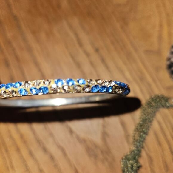 Jewelry Bundle – 5 Pieces | 2 Earrings, 2 Bracelets, Turquoise Necklace - Picture 2 of 8